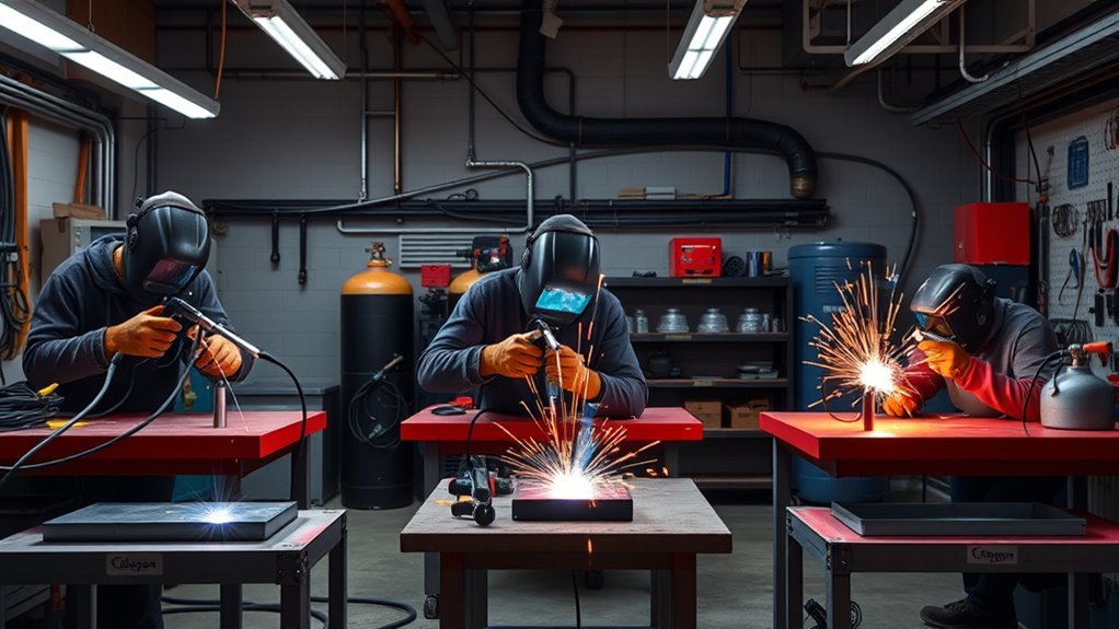 welding process cost variations