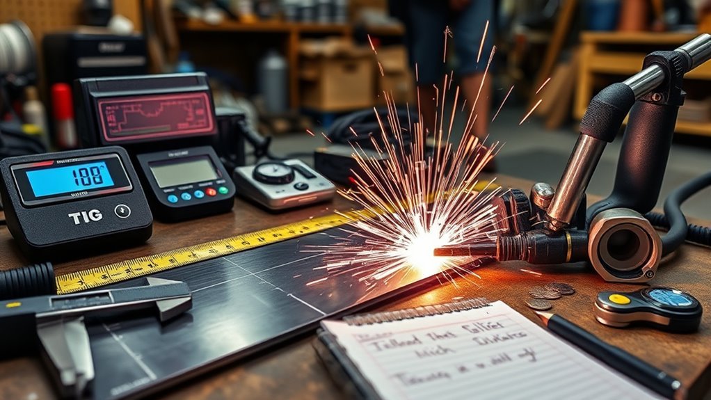 chart comparing welding process selection criteria