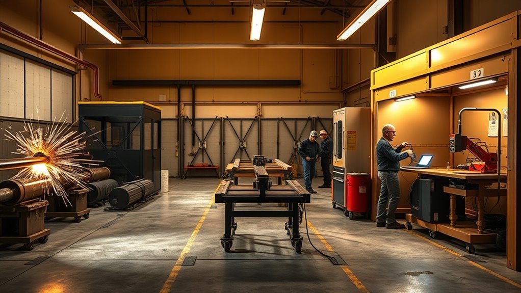 Comparison of welding program types: pipe, structural, and fitting