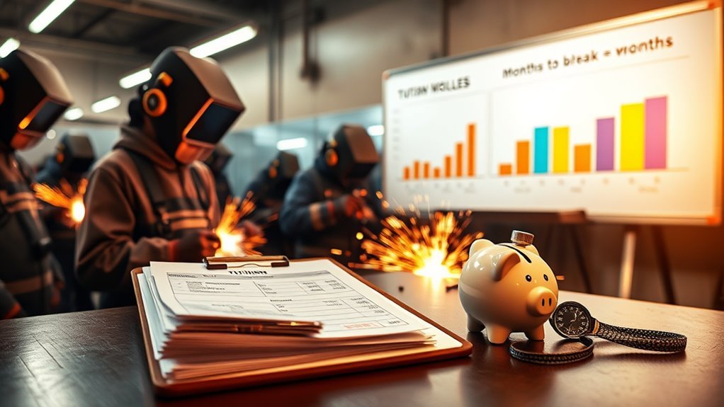 welding program financial outcomes