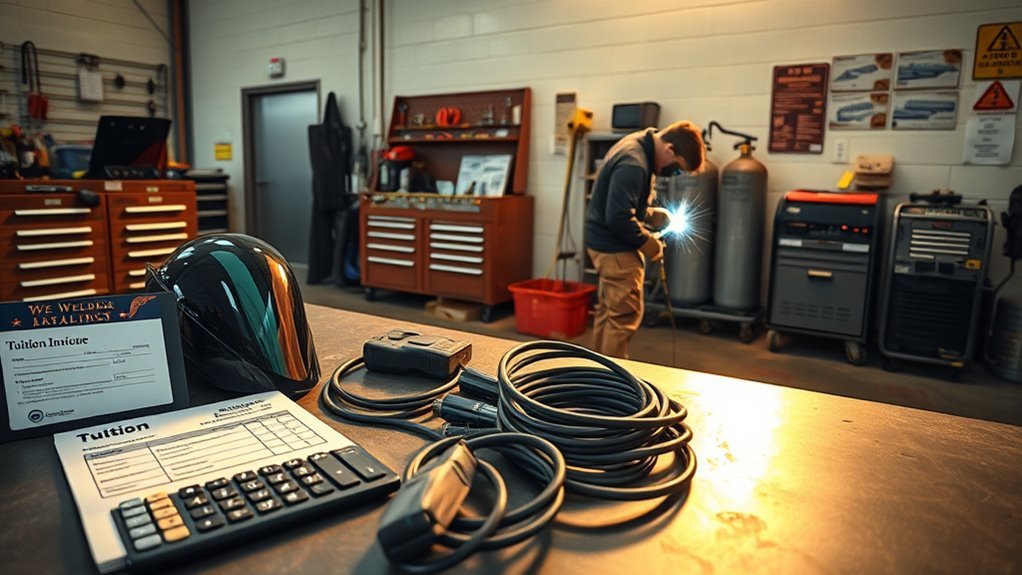 welding program total costs
