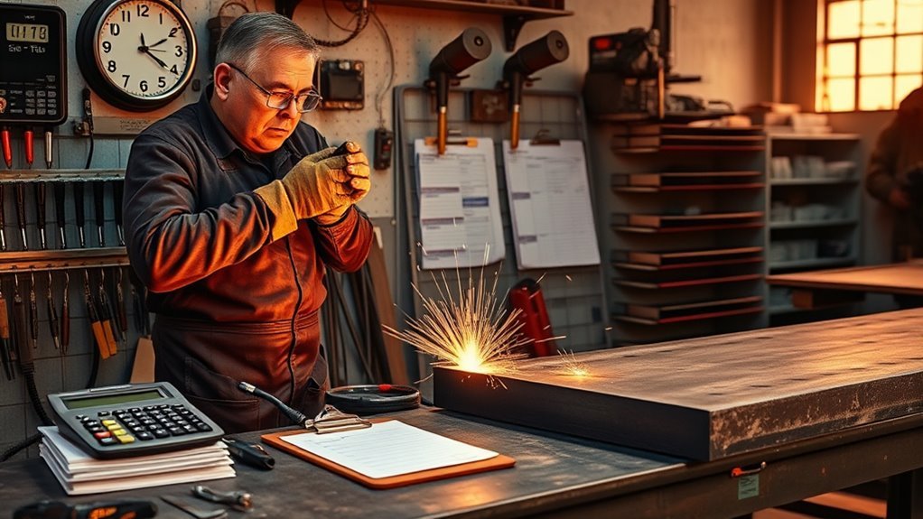 welding rates and fees