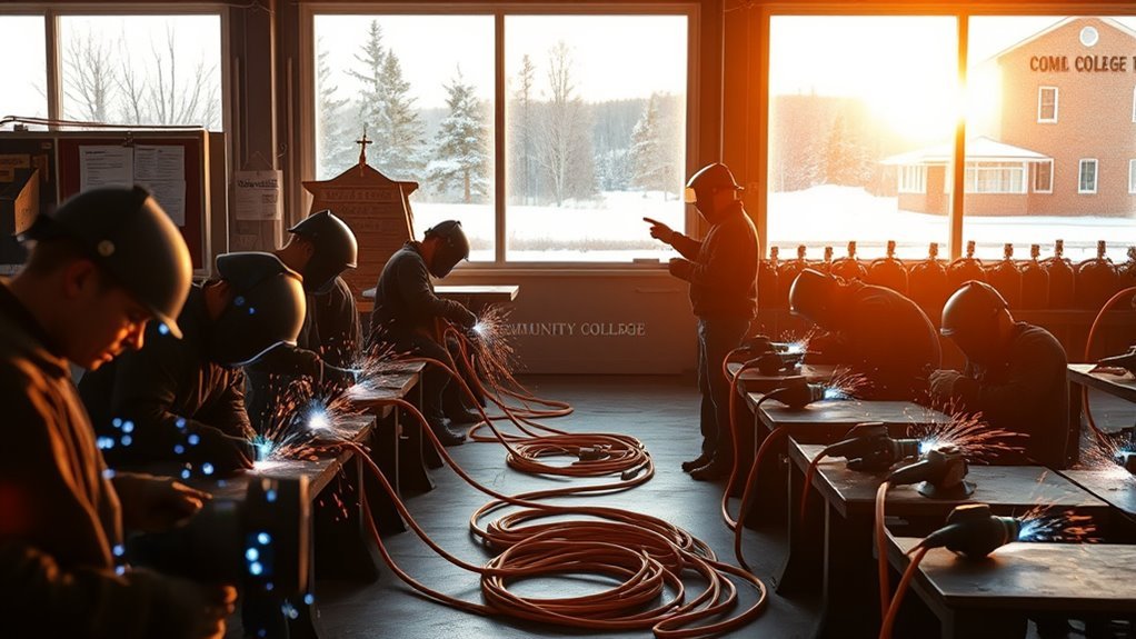 welding school costs maine