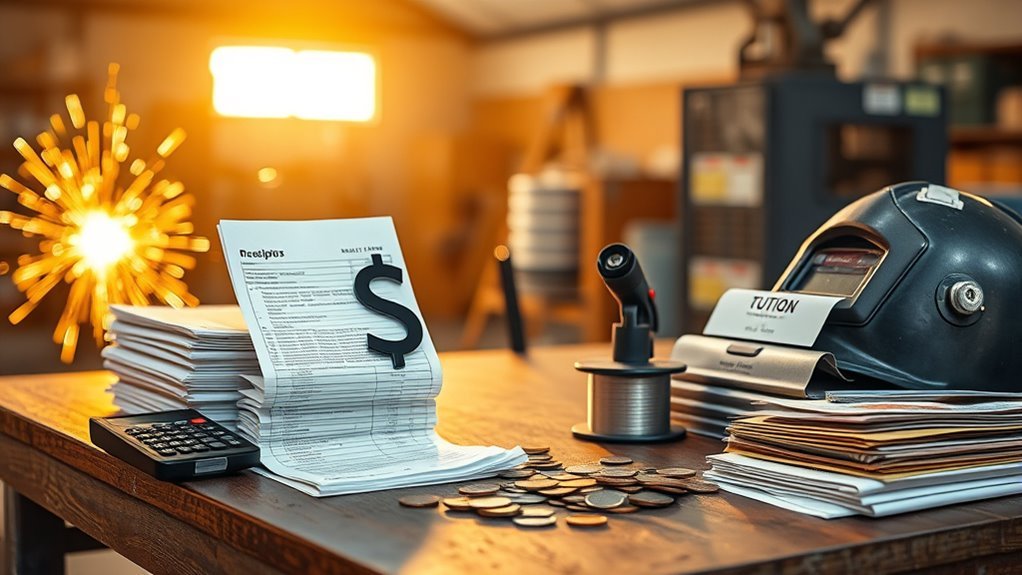 welding trade school expenses