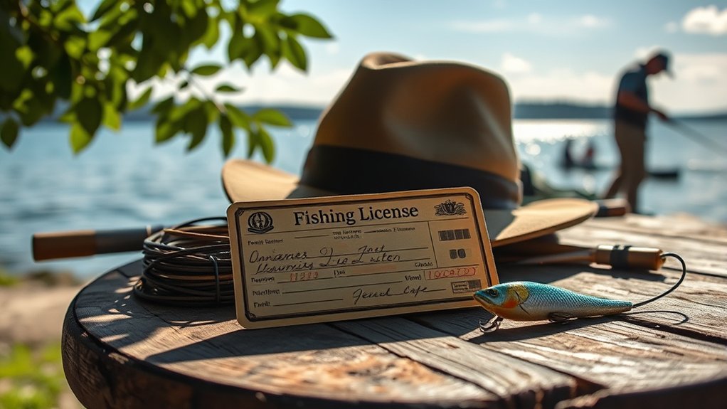 yearly fishing license fee