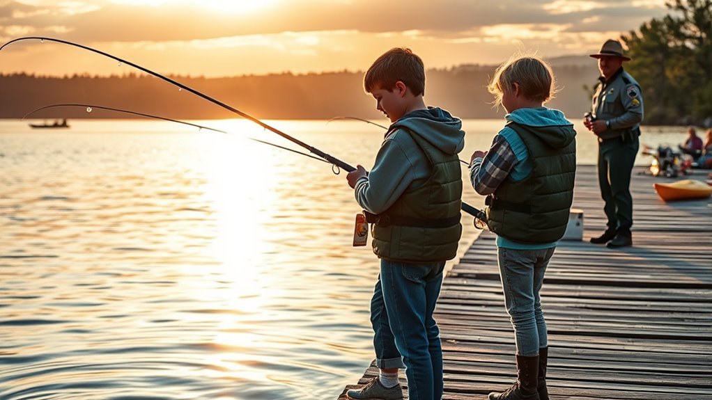 young anglers fishing exemptions