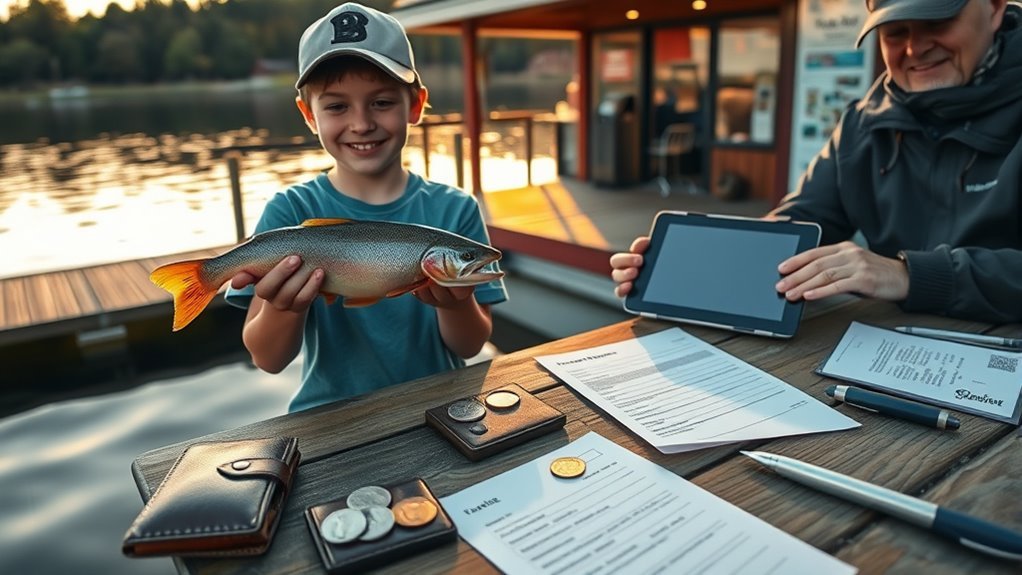 youth fishing license application methods