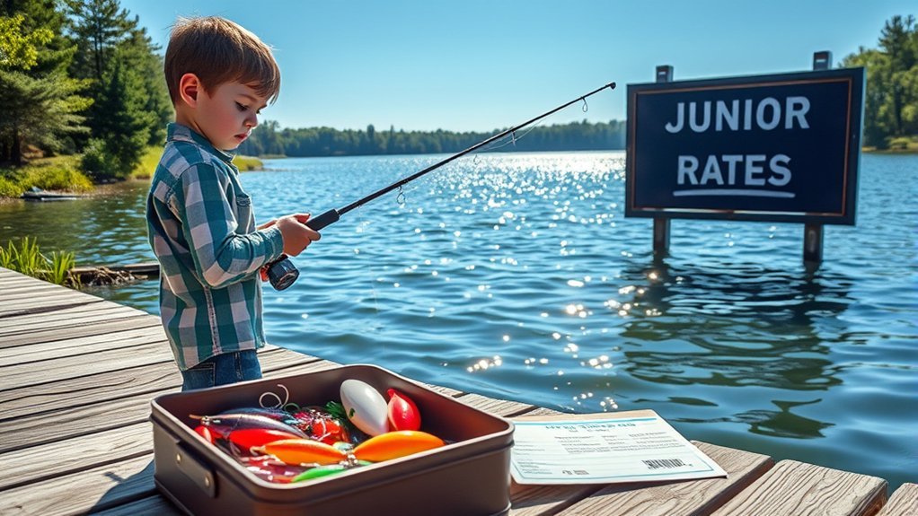 youth fishing license fees