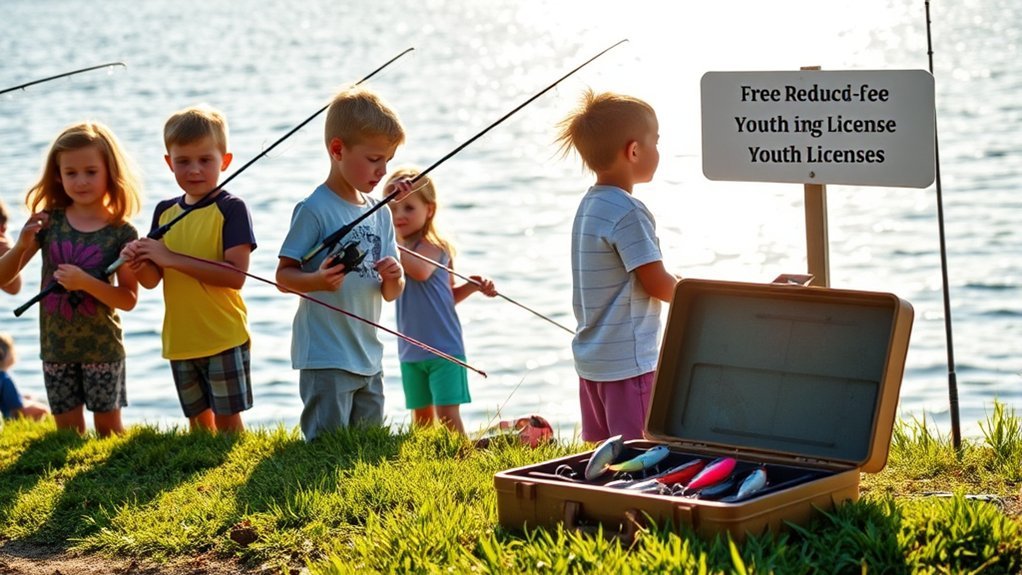 youth fishing license initiatives