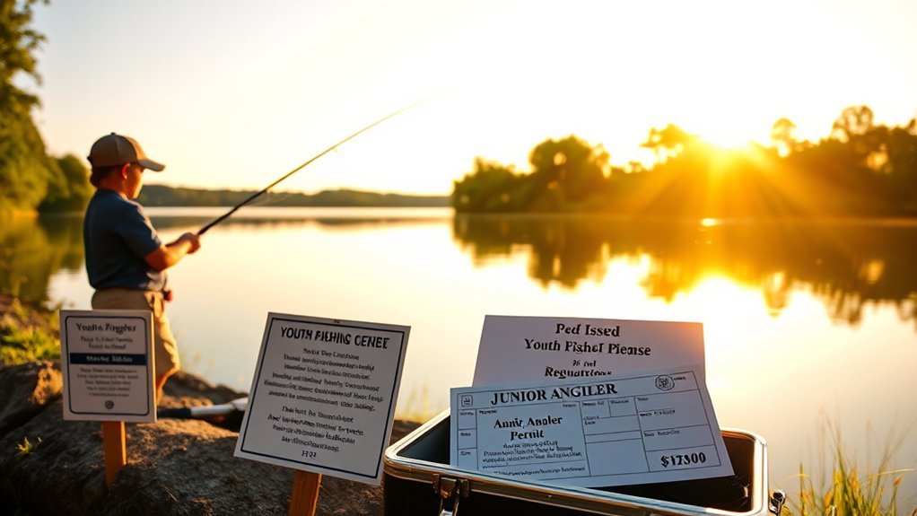 youth fishing license regulations