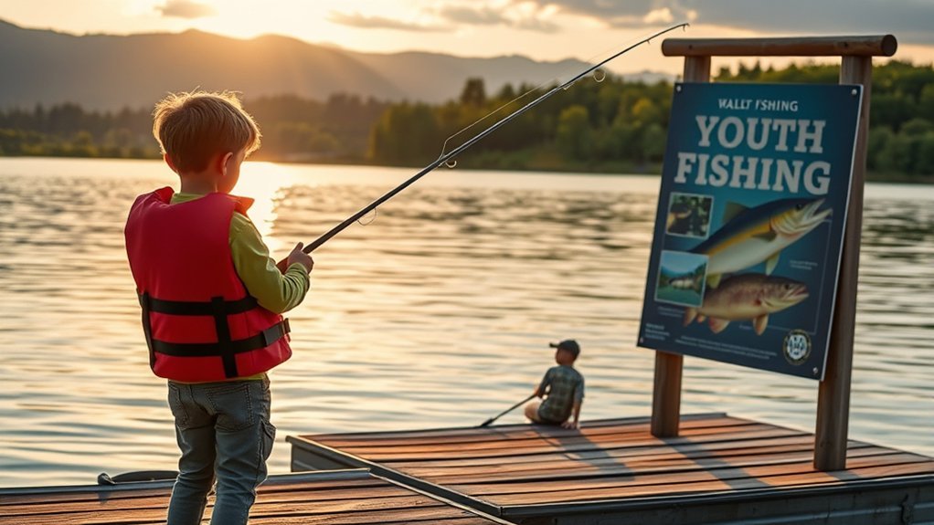 youth fishing opportunities available