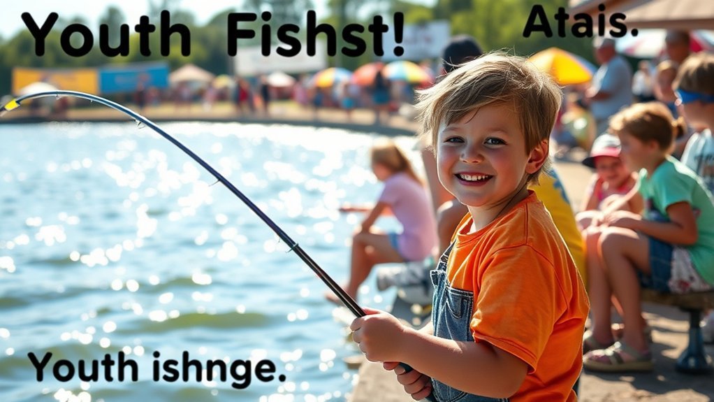 youth fishing participation events