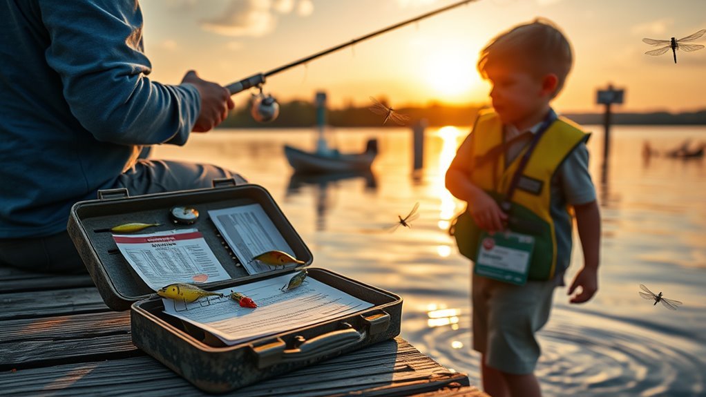youth fishing regulations compliance