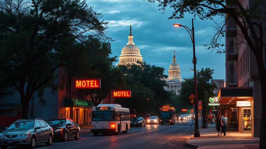 affordable motels near capitol