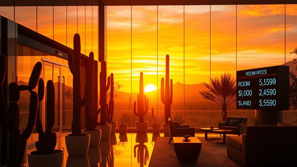 arizona hotel price trends