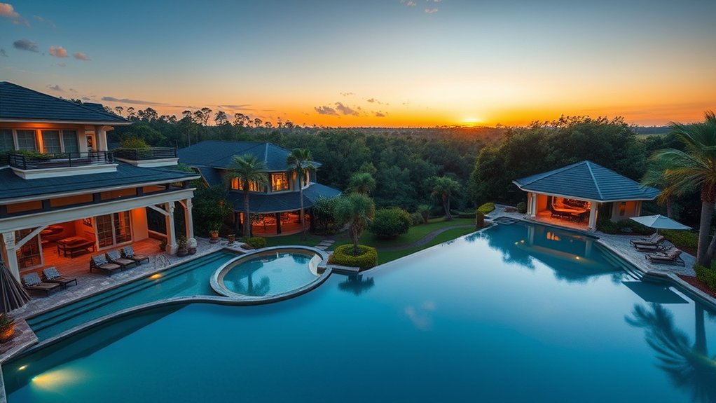 average resort costs louisiana