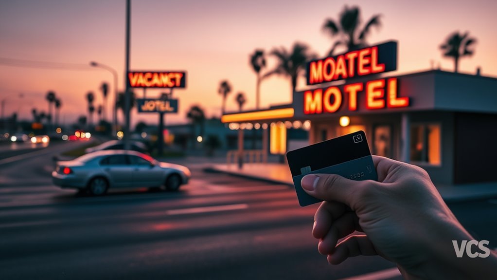 california motel night prices