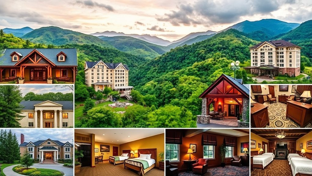 diverse hotel options available