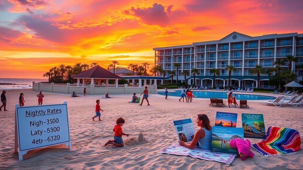 family resorts average 395