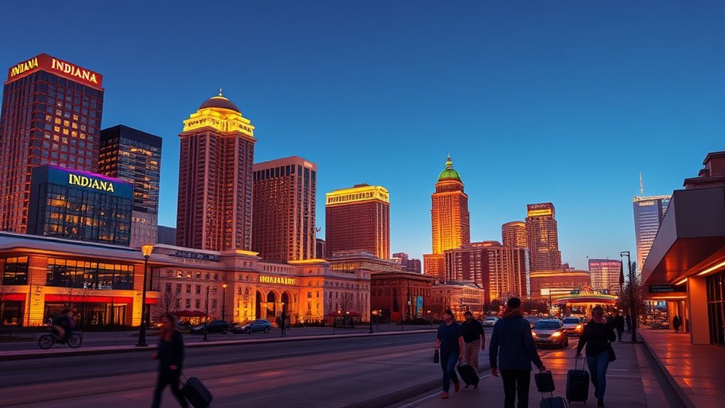 indiana hotel price trends