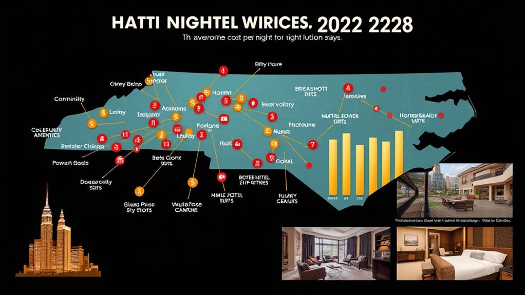 luxury hotel costs vary