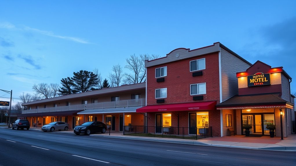 maryland motel price tiers