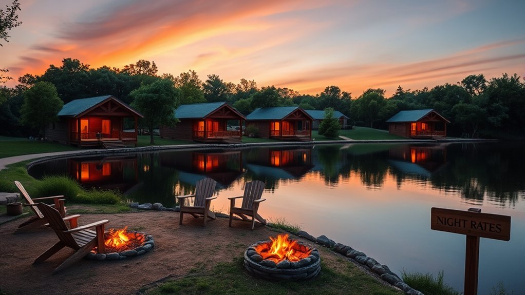 oklahoma resort night costs