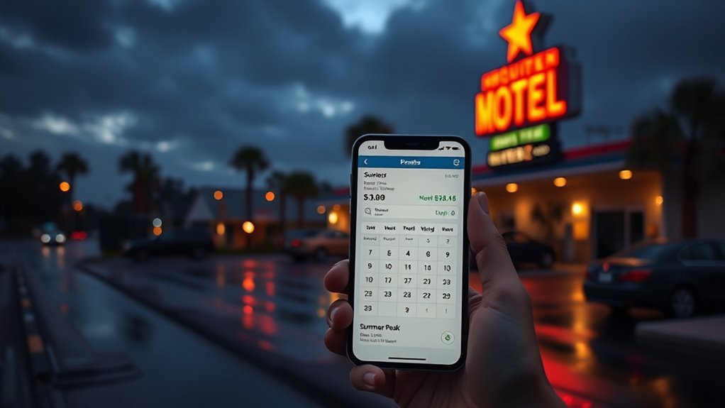 seasonal motel rate fluctuations