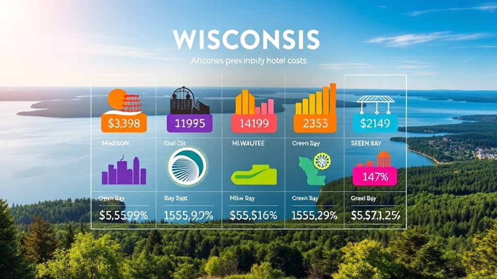 wisconsin hotel costs overview