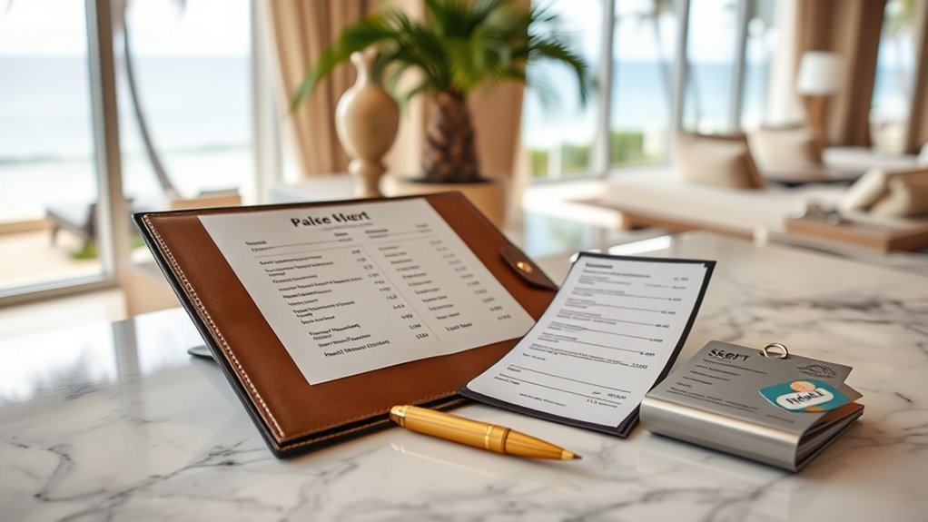 additional fees for luxury