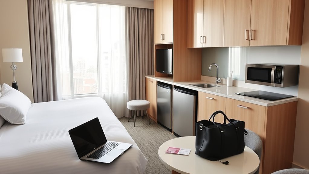 affordable hotels with kitchens