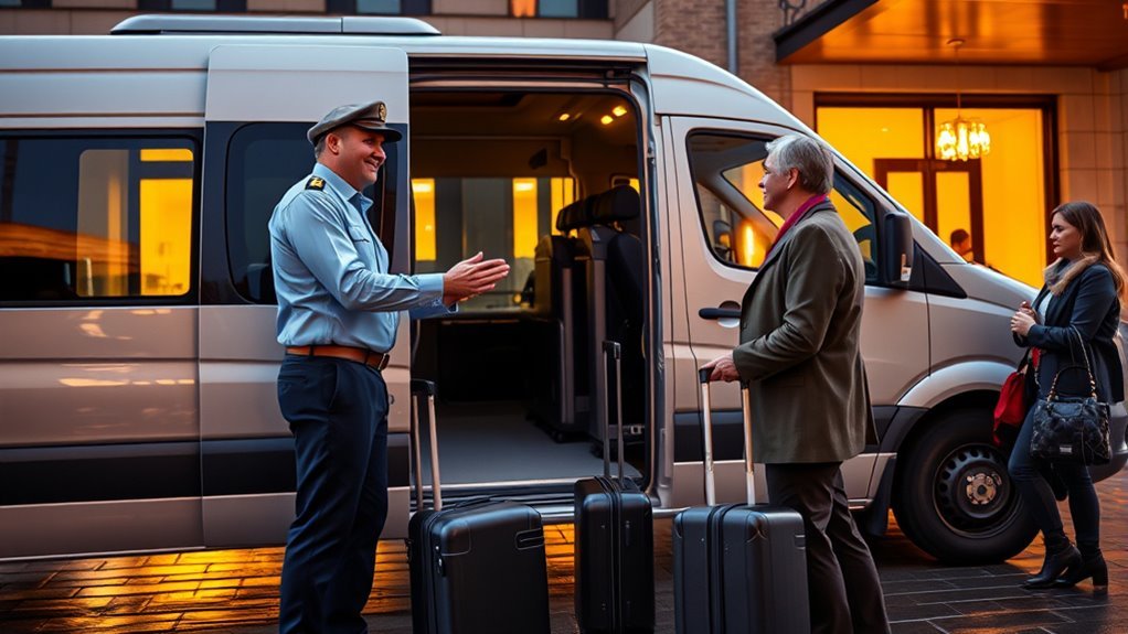appreciate shuttle drivers service