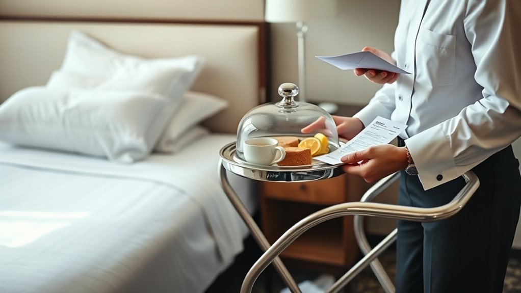assessing room service quality