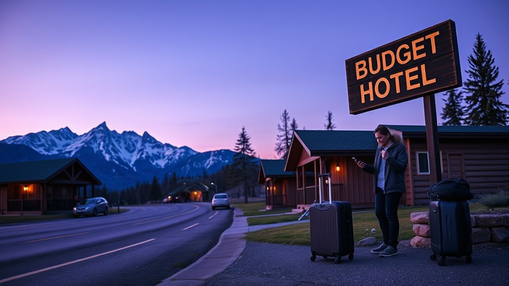 budget hotels near glacier