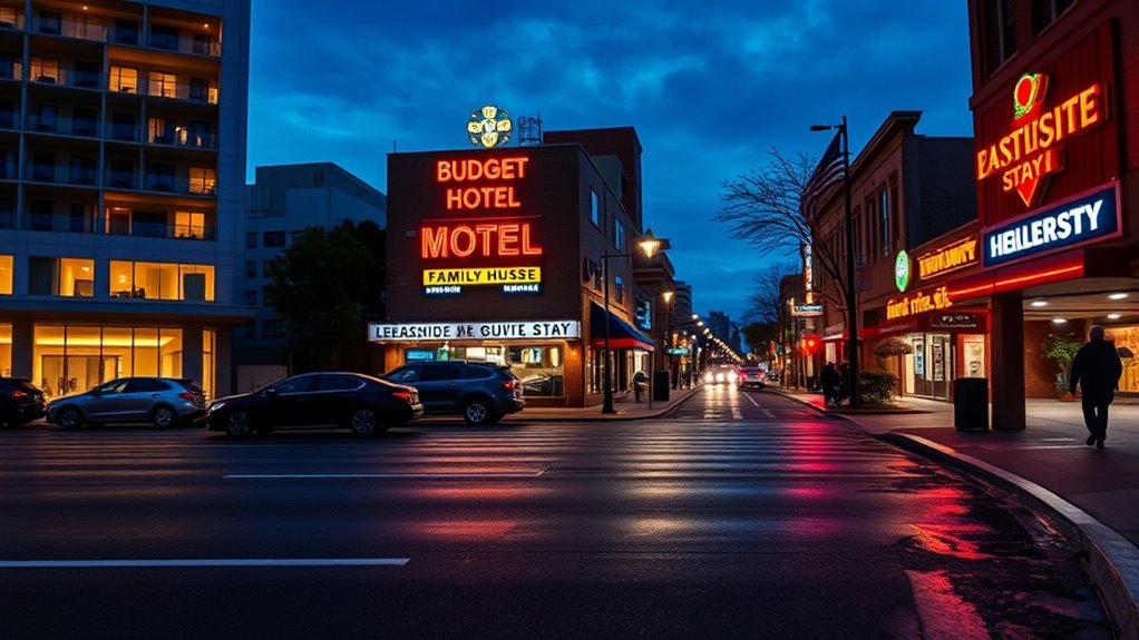 budget stays and business