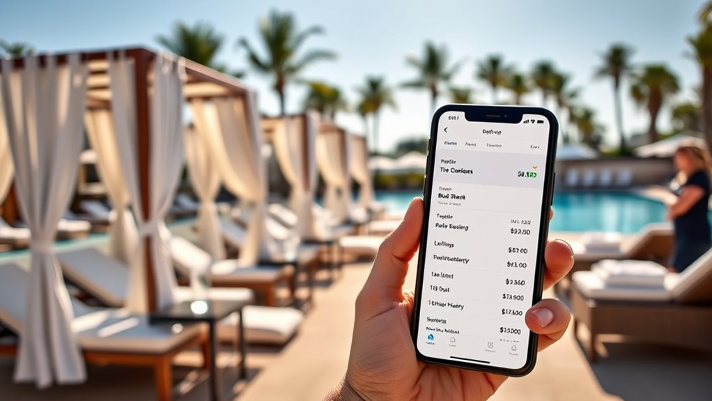 cabana pricing trends 2026