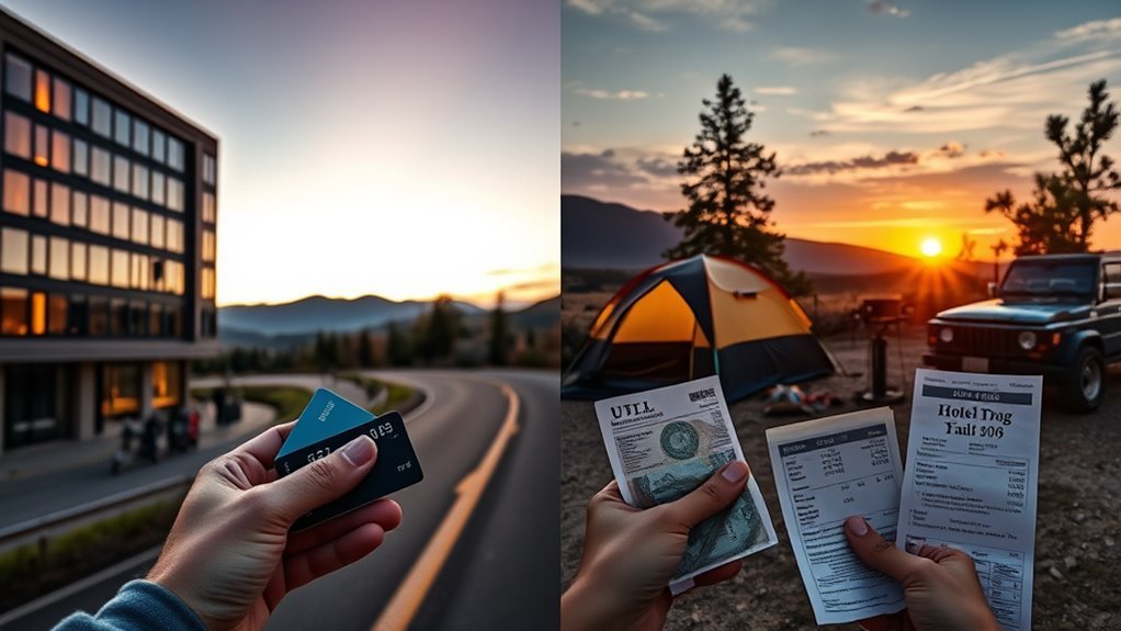 camping cost effective travel experience