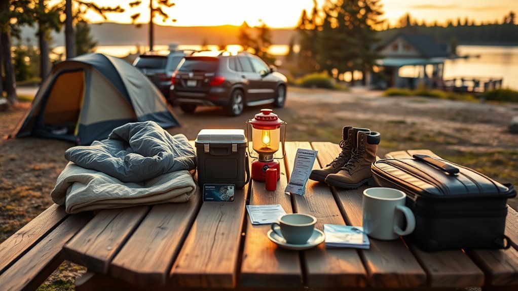 camping gear saves money