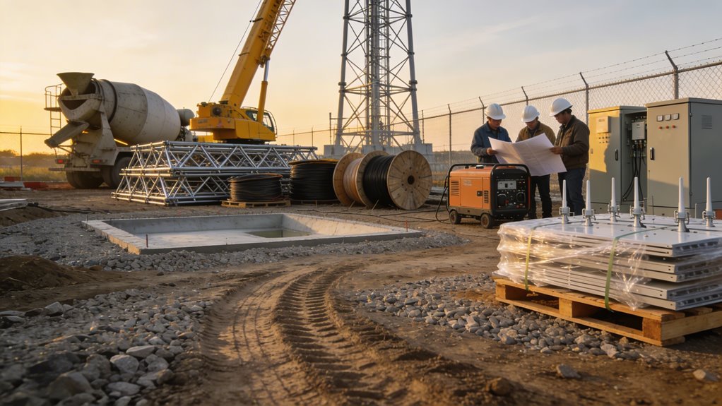 cell tower construction costs