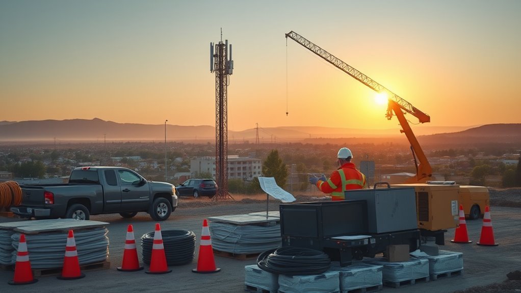 cell tower construction costs