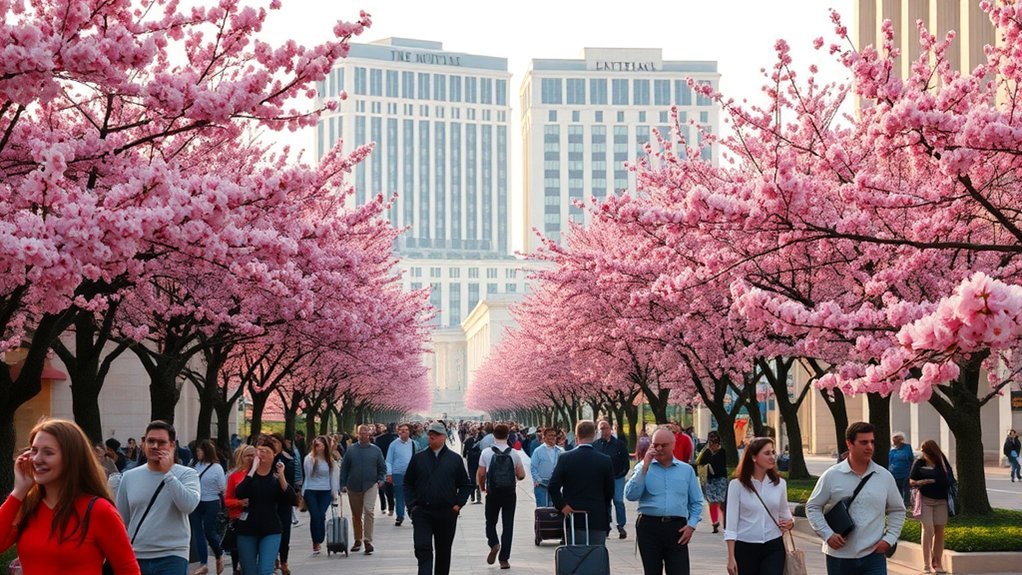 cherry blossom season rates