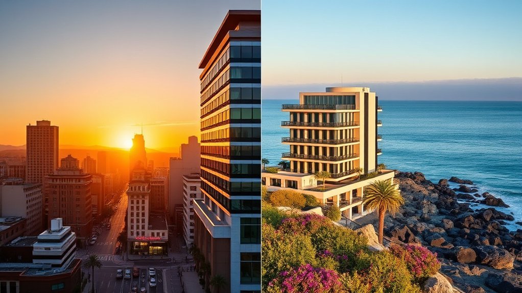 coastal hotel price differences
