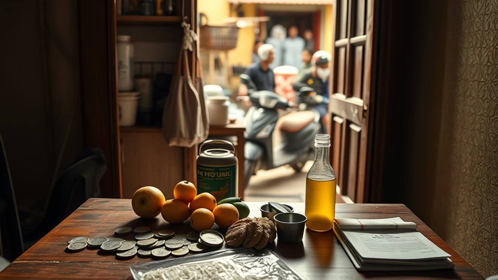 comoros monthly expenses overview