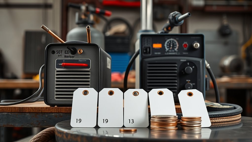 cost comparison welders efficiency