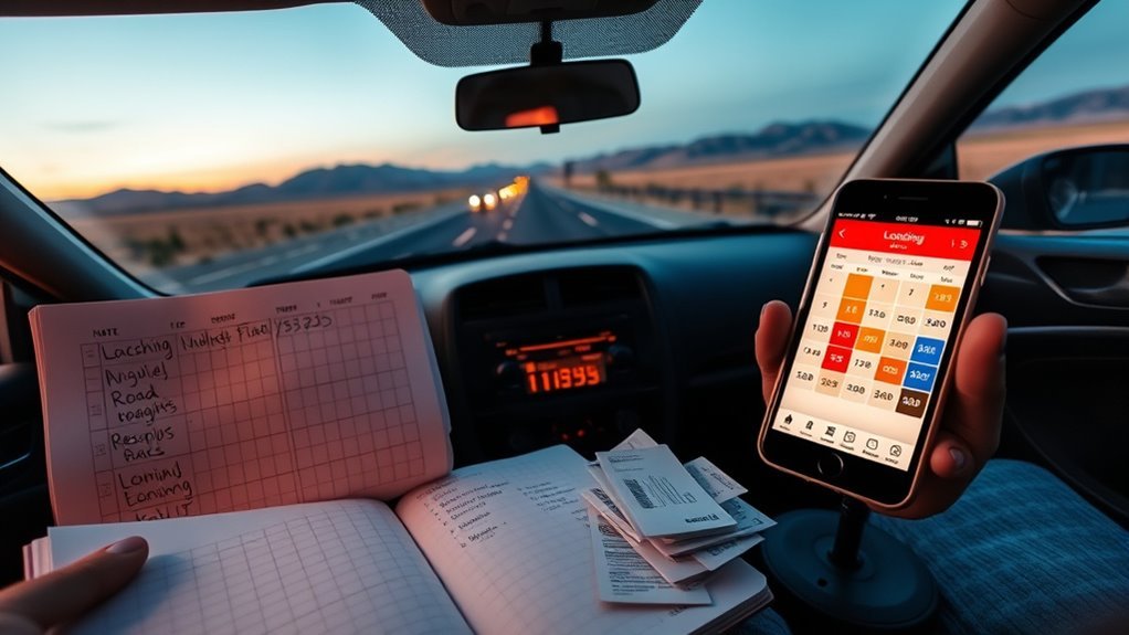 cross country road trip costs