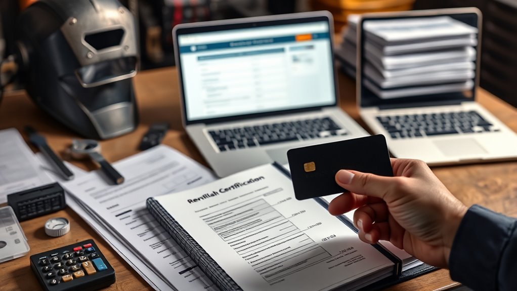 cwi renewal and recertification fees