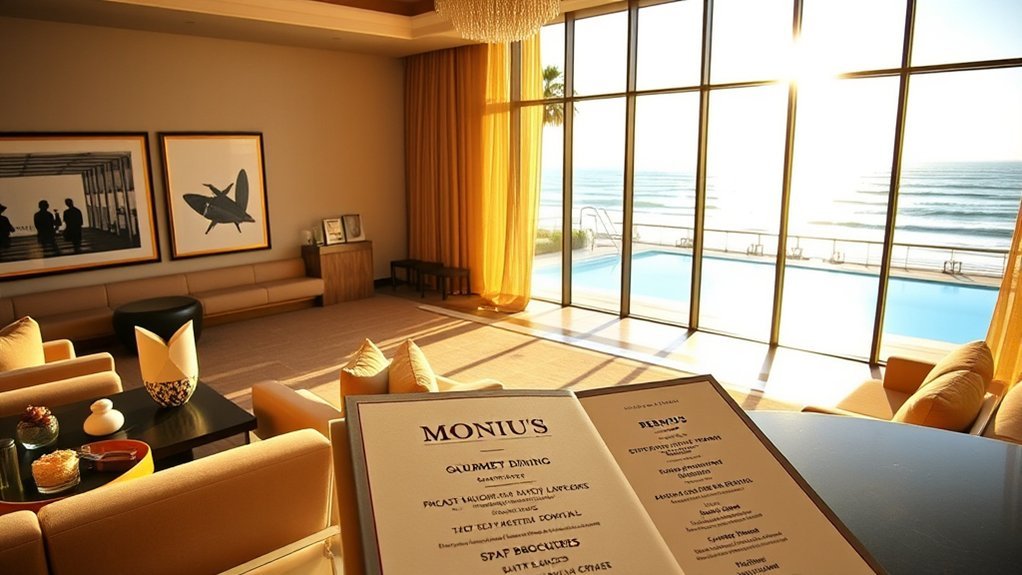 dining and wellness amenities