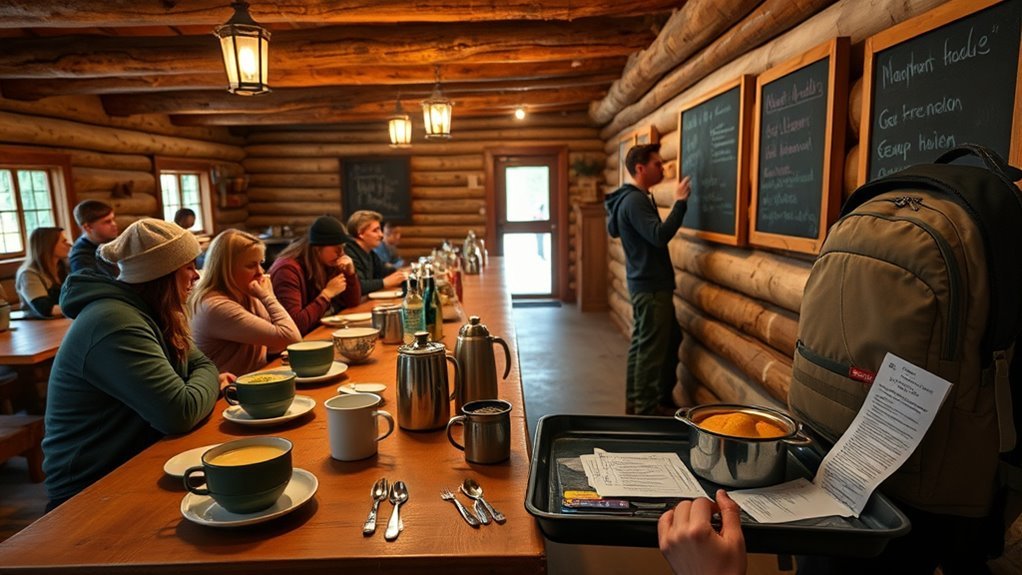 dining costs at phantom ranch