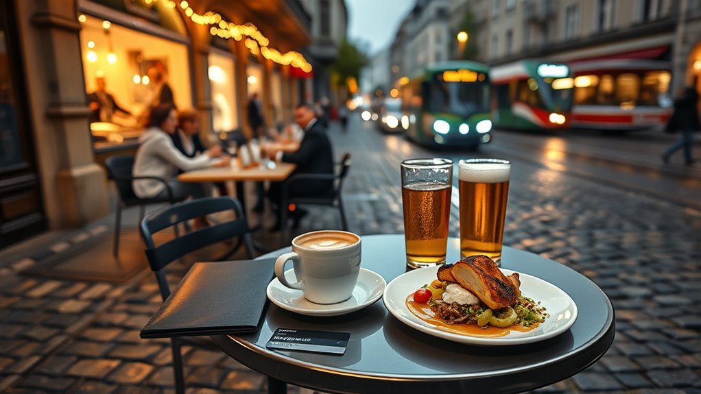 dining costs in zurich