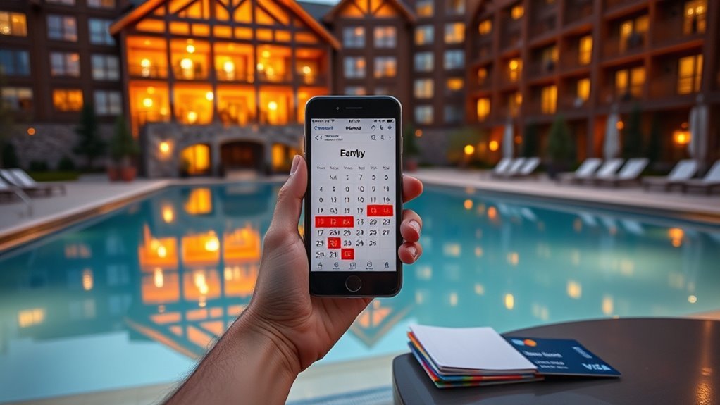 early booking savings tips